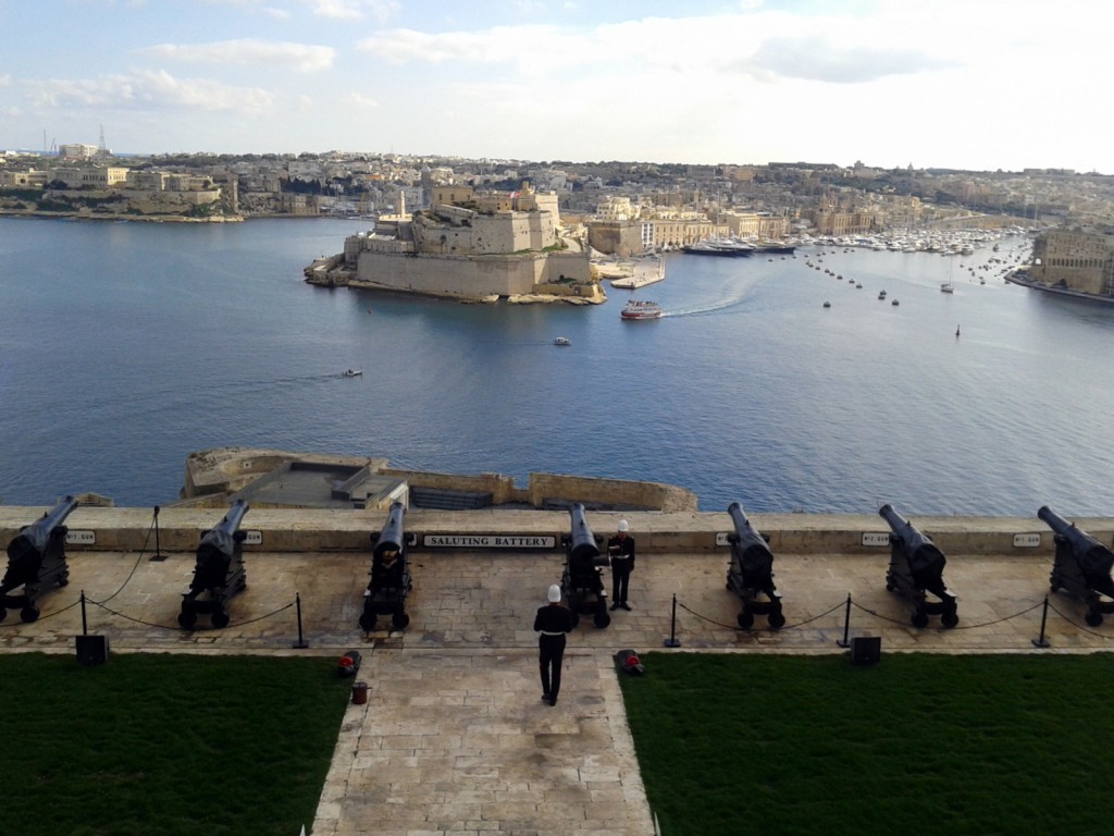 Salutting Battery Malta